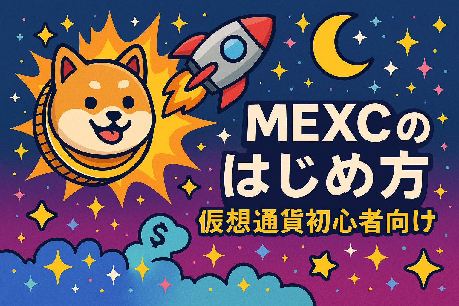 【MEXCの始め方】ミームコイン好き必見！数千種類のコインが買える取引所に挑戦してみた！